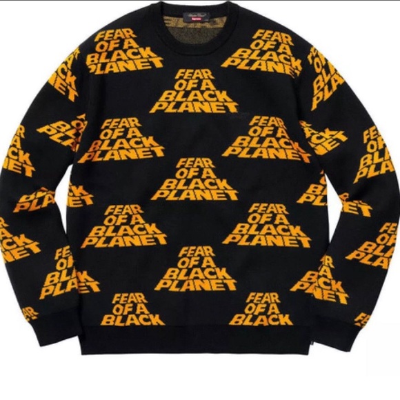 Supreme x Undercover Public Enemy Fear of Black Planet - Crewneck Sweater - Picture 1 of 5